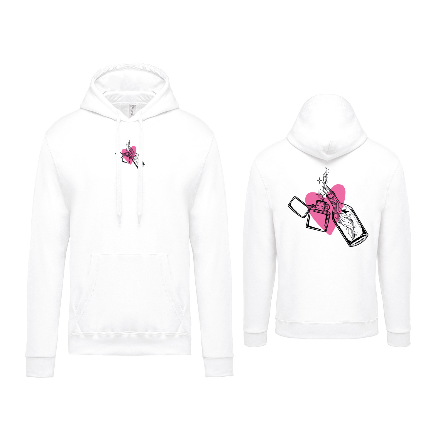 Hoodie »Feuer & Flamme V.2«   