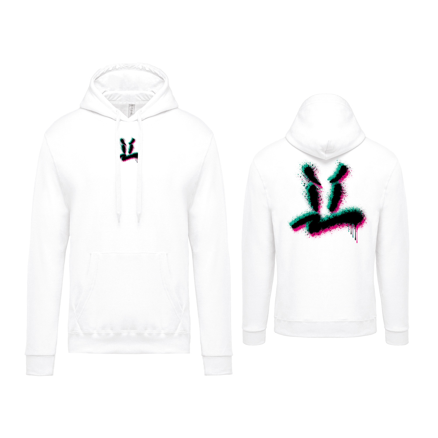 Hoodie »Bad Smile 3D V.2«  