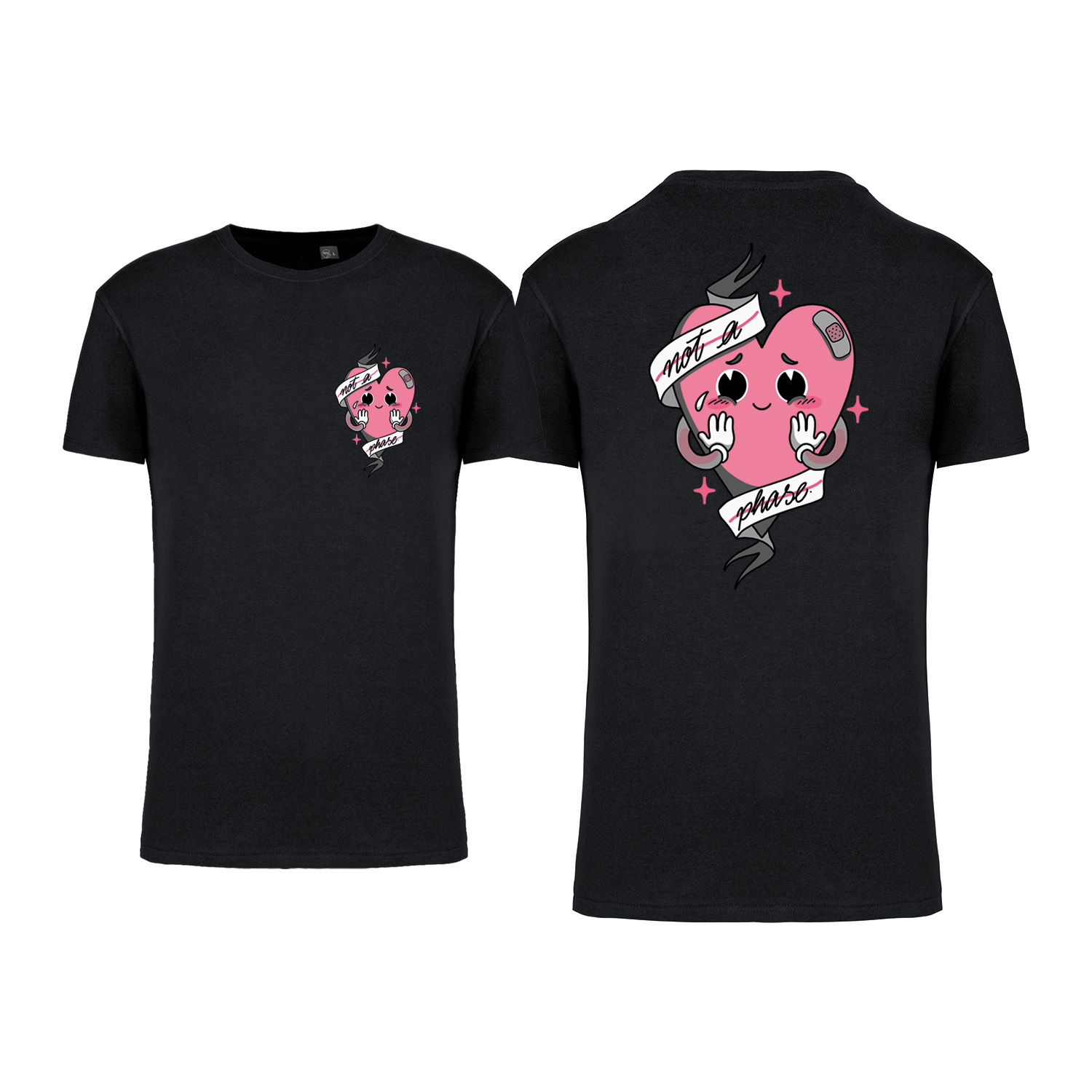 T-Shirt »Not a phase«  