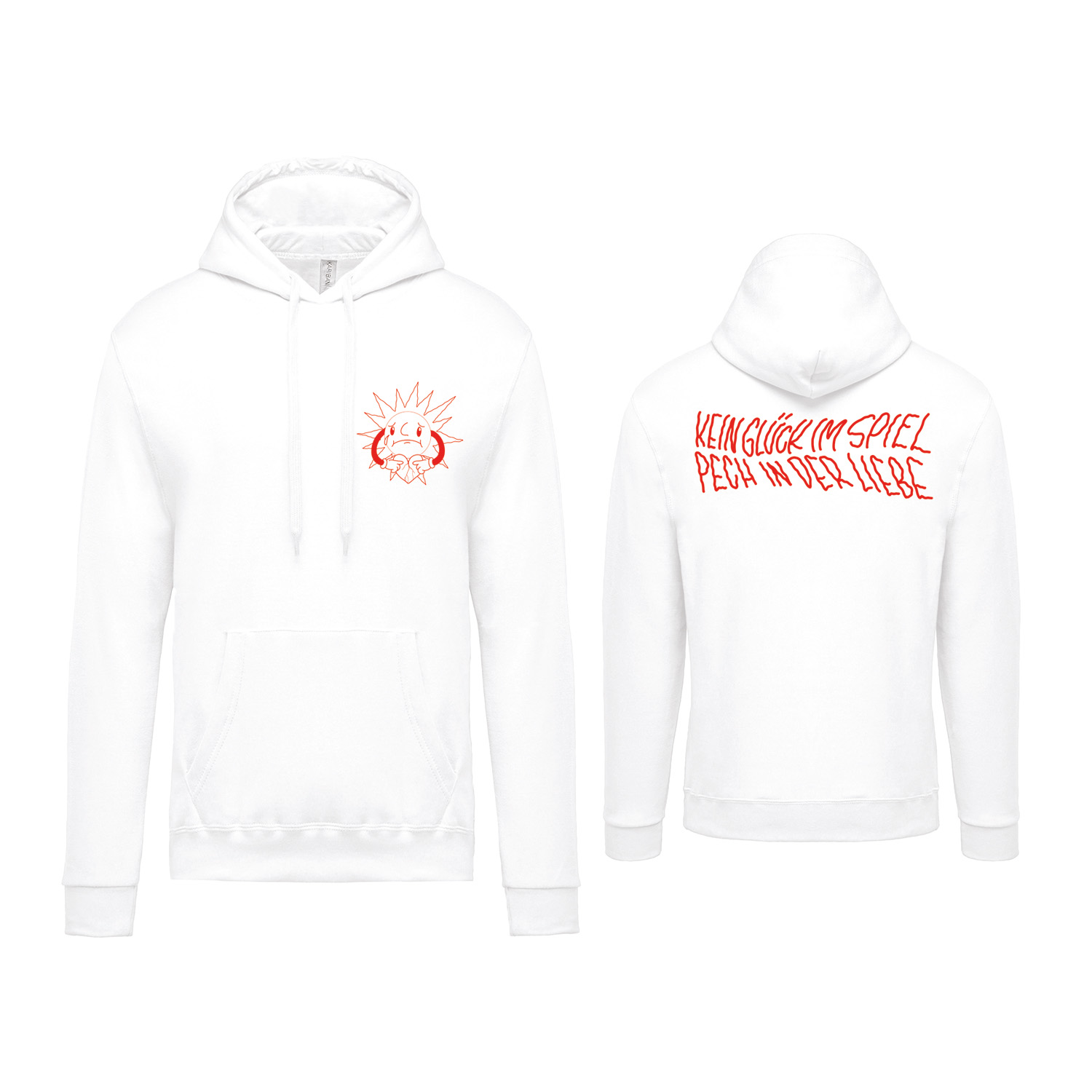 Hoodie »Kein Glück«     