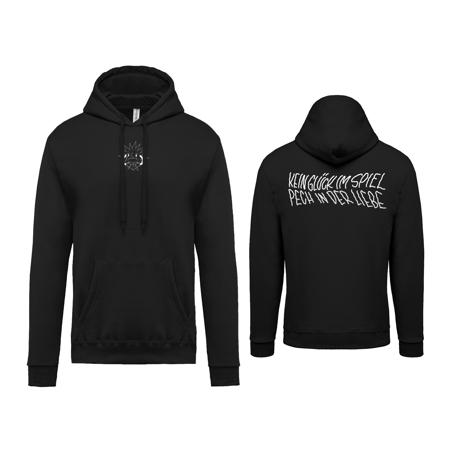 Hoodie »Kein Glück V.2«      